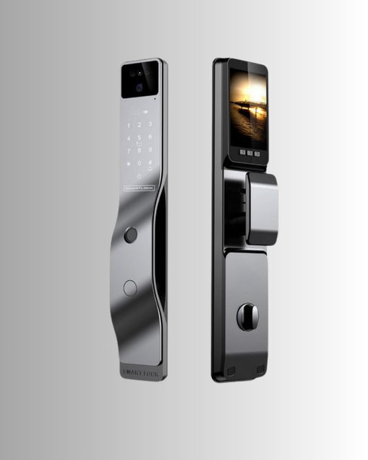 CERRADURA INTELIGENTE DGB03 SILVER 3D RECONOCIMIENTO FACIAL